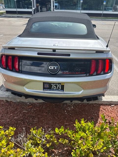 2019 Ford Mustang GT Premium California Special Package