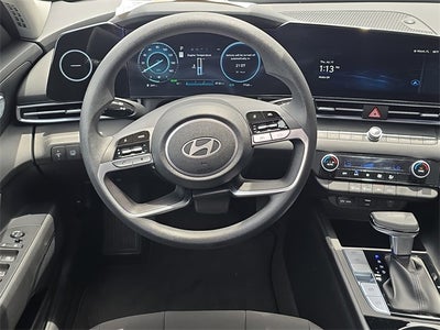 2024 Hyundai Elantra Hybrid Blue