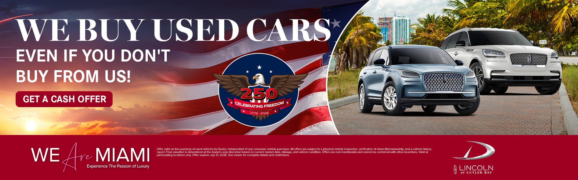 We Buy Used Cars