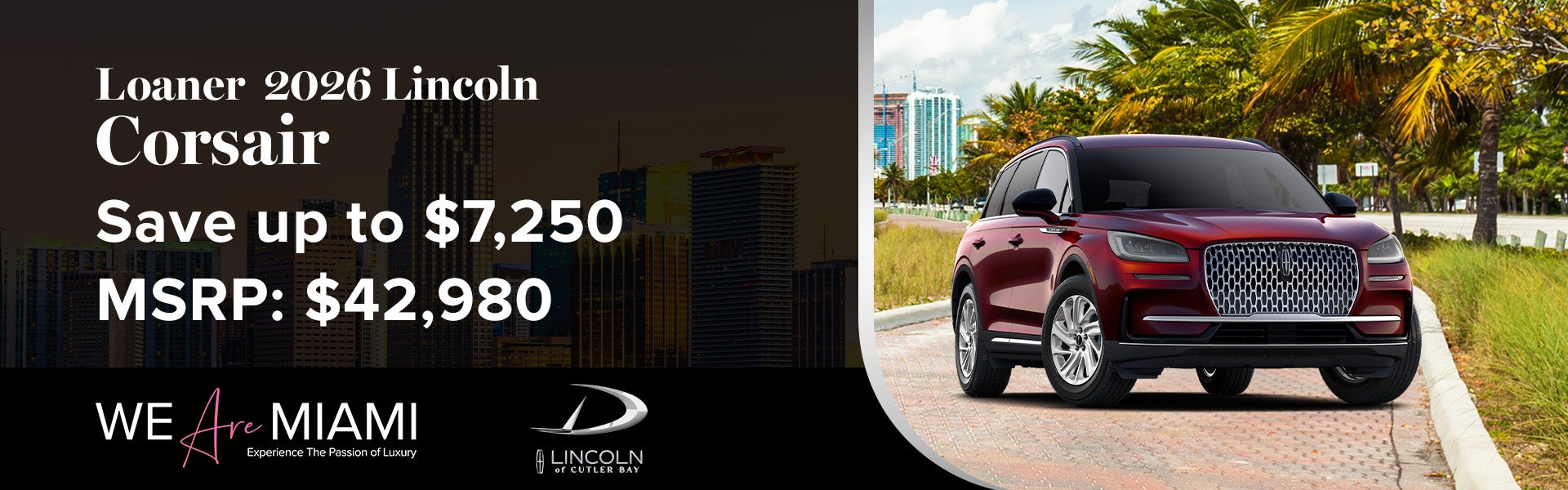 2026 Lincoln Corsair Loaner 
