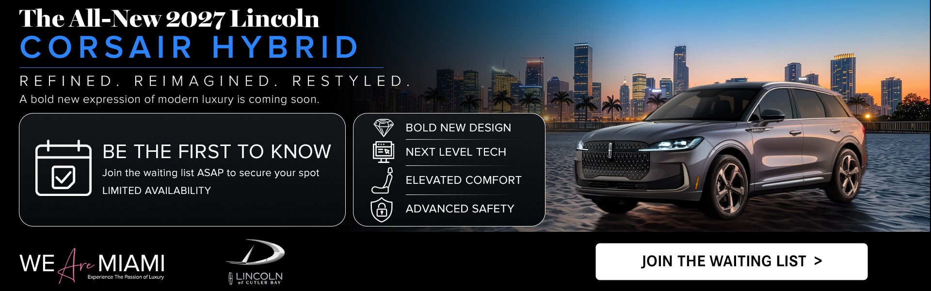 The All-New 2027 Lincoln Corsair Hybrid