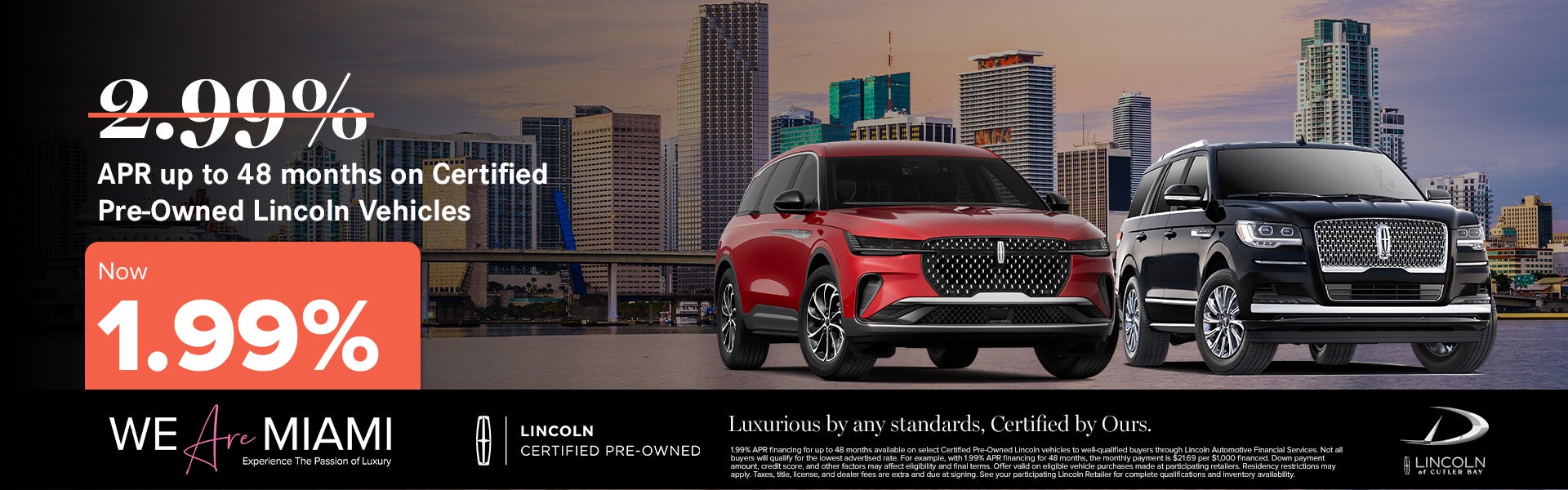 1.99% APR up to 48 months