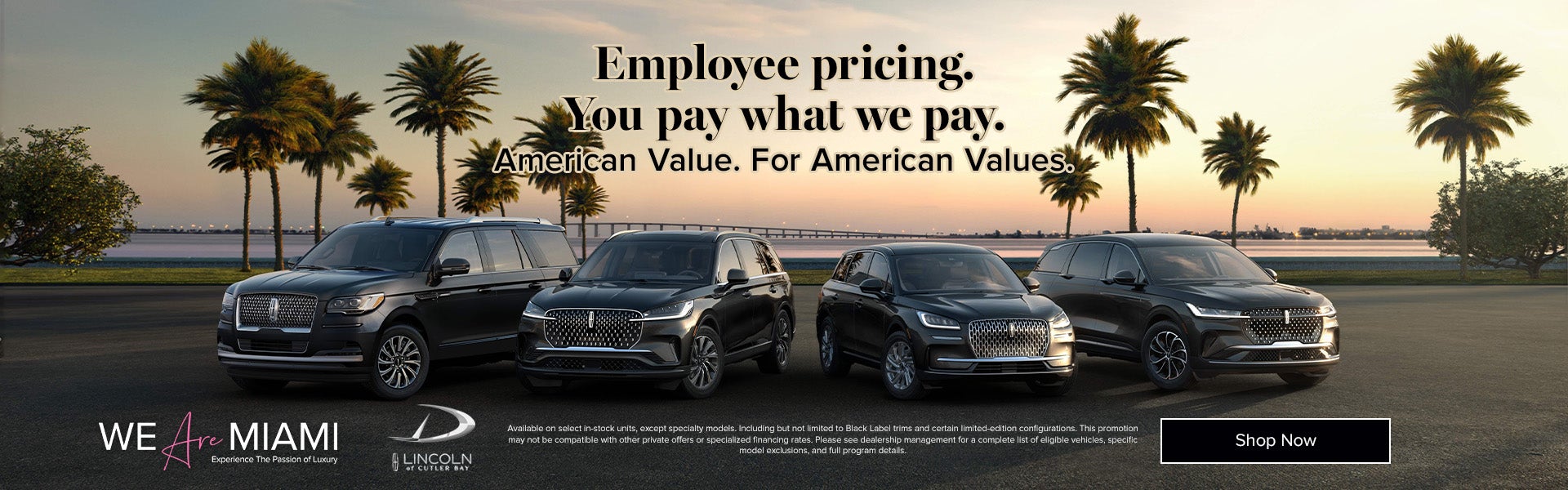 Employee Pricing